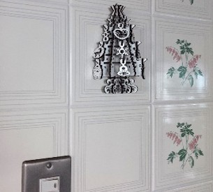 クリスマスツリー（壁掛タイプ）A:スーパーホワイト