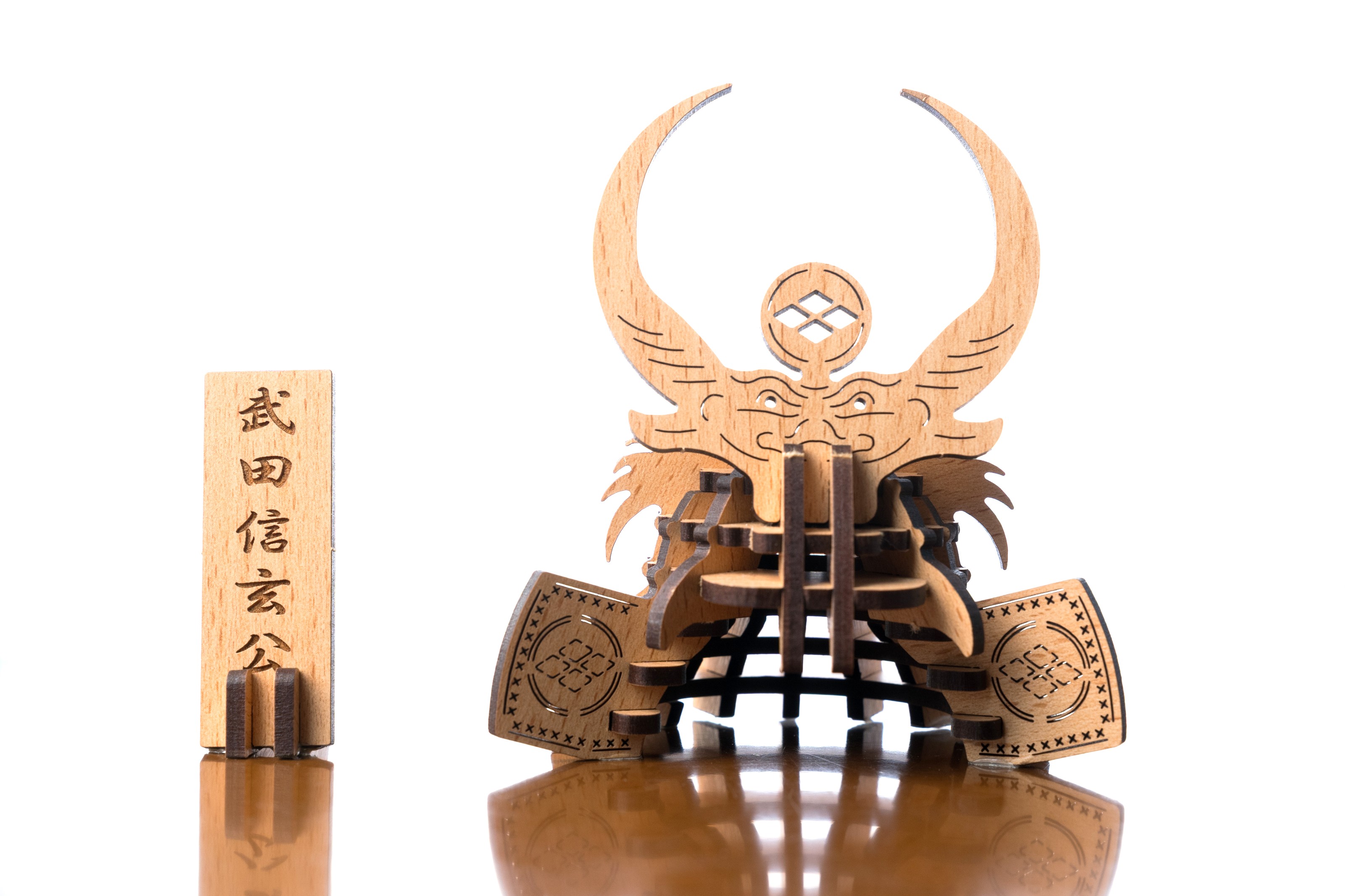 パズル兜（武田信玄）（据置タイプ）