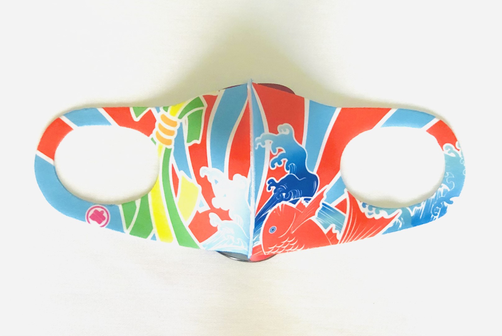 画像：大漁旗マスク（ポリウレタン製） 3枚目