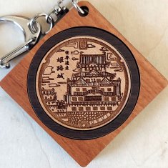 キーホルダー（姫路市マンホール）の商品画像