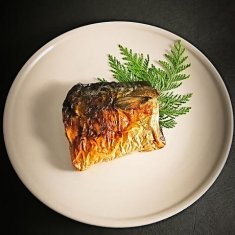炭火焼：極厚切り焼魚　【さば塩焼　５切】の商品画像
