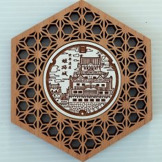 コースター（姫路市マンホール）