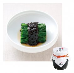 のり佃煮を使ったおひたし