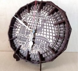 パズル時計（明石市マンホール）の商品画像