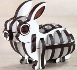 パズル動物（ウサギ）の商品画像