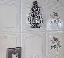 クリスマスツリー（壁掛タイプ）A:スーパーホワイト