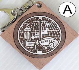 キーホルダー(明石市マンホール)A