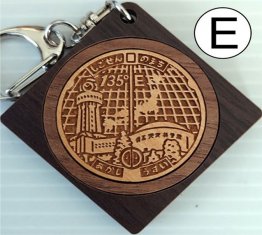 キーホルダー(明石市マンホール)E