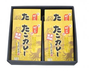 「明石“初”“発”たこカレー」4箱入の商品画像