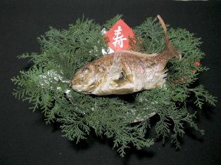 明石産天然鯛の姿焼の商品画像